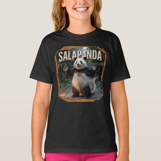 Salapanda Fotografisch Combo Wezen Grappig T-shirt (Voorkant)