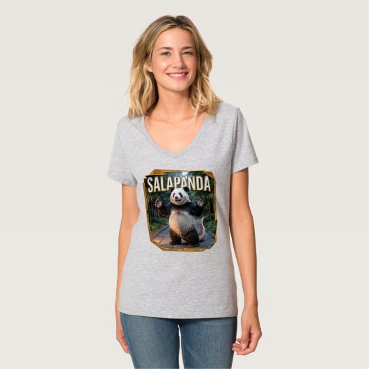 Salapanda Fotografisch Combo Wezen Grappig T-shirt (Voorkant volledig)