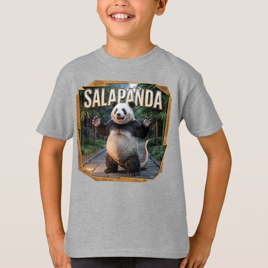 Salapanda Fotografisch Combo Wezen Grappig T-shirt (Voorkant)