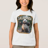 Salapanda Fotografisch Combo Wezen Grappig Tri-Blend Shirt (Voorkant)