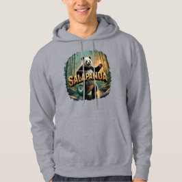 Salapanda Illustratie Combo Creature Grappig Hoodie