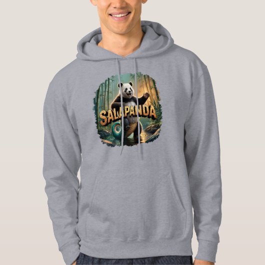 Salapanda Illustratie Combo Creature Grappig Hoodie (Voorkant)