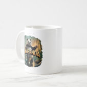 Salapanda Illustratie Combo Creature Grappig Koffiemok (Voorkant links)