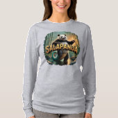 Salapanda Illustratie Combo Creature Grappig T-shirt (Voorkant)