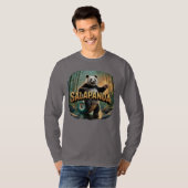 Salapanda Illustratie Combo Creature Grappig T-shirt (Voorkant volledig)