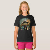 Salapanda Illustratie Combo Creature Grappig T-shirt (Voorkant volledig)