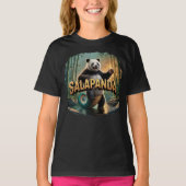 Salapanda Illustratie Combo Creature Grappig T-shirt (Voorkant)