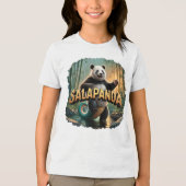 Salapanda Illustratie Combo Creature Grappig Tri-Blend Shirt (Voorkant)