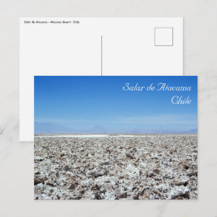 Salar de Atacama - Atacama woestijn, Chili Briefkaart