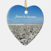 Salar de Atacama - Atacama woestijn, Chili Keramisch Ornament (Rechts)