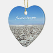 Salar de Atacama - Atacama woestijn, Chili Keramisch Ornament (Links)
