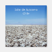 Salar de Atacama - Atacama woestijn, Chili Magneet (Voorkant)
