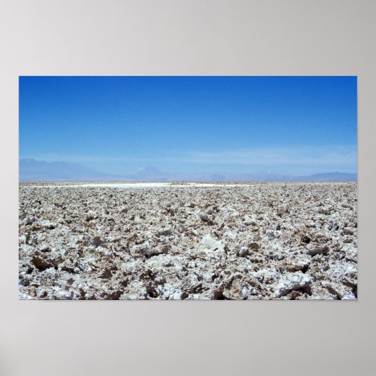 Salar de Atacama - Atacama woestijn, Chili Poster (Voorkant)