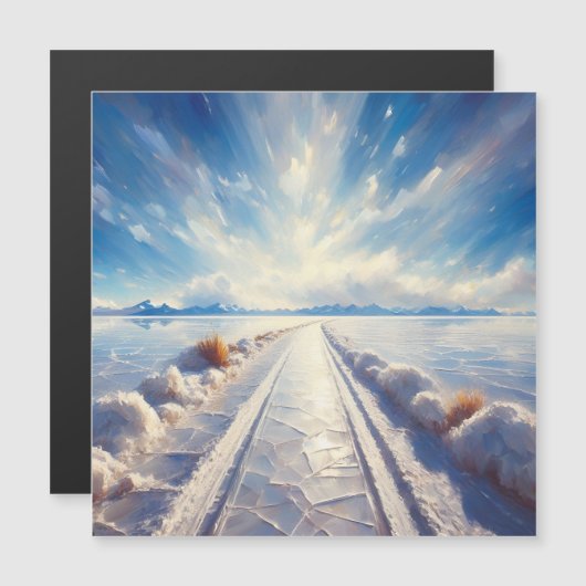 Salar de Uyuni, Bolivia (Voorkant / Achterkant)