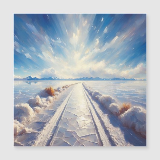 Salar de Uyuni, Bolivia (Voorkant)