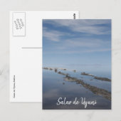 salar de uyuni - bolivia briefkaart (Voorkant / Achterkant)