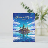 Salar de Uyuni Bolivia Briefkaart (Staand voorkant)