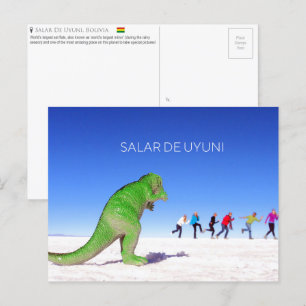 Salar de Uyuni, Bolivia Briefkaart