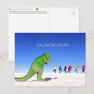 Salar de Uyuni, Bolivia Briefkaart
