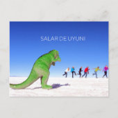 Salar de Uyuni, Bolivia Briefkaart (Voorkant)