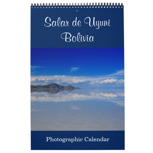 Salar de Uyuni Bolivia Kalender (Hoes)