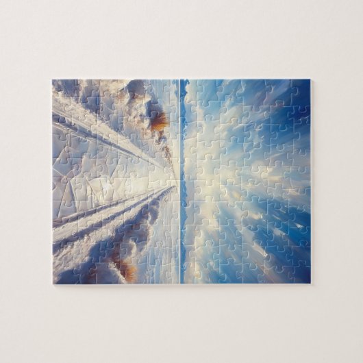 Salar de Uyuni, Bolivia Legpuzzel (Horizontaal)