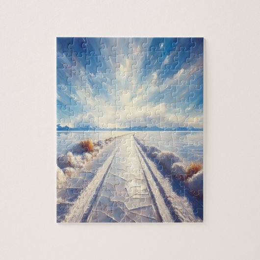 Salar de Uyuni, Bolivia Legpuzzel (Verticaal)