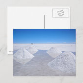 Salar de Uyuni-briefkaart Briefkaart (Voorkant / Achterkant)