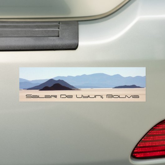 Salar de Uyuni Bumpersticker (Op auto)