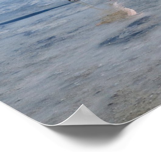 SALAR DE UYUNI SALT FLAT, BOLIVIA POSTER (Hoek)