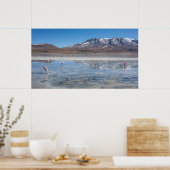 SALAR DE UYUNI SALT FLAT, BOLIVIA POSTER (Keuken)