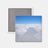 Salar de Uyuni zout flats magneet (Voorkant / Achterkant)