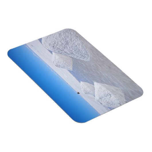 Salar de Uyuni zout flats magneet rechthoek (Rechterzijde)