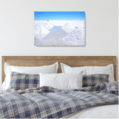 Salar de Uyuni zoutvlakten canvas print (Insitu (Slaapkamer))