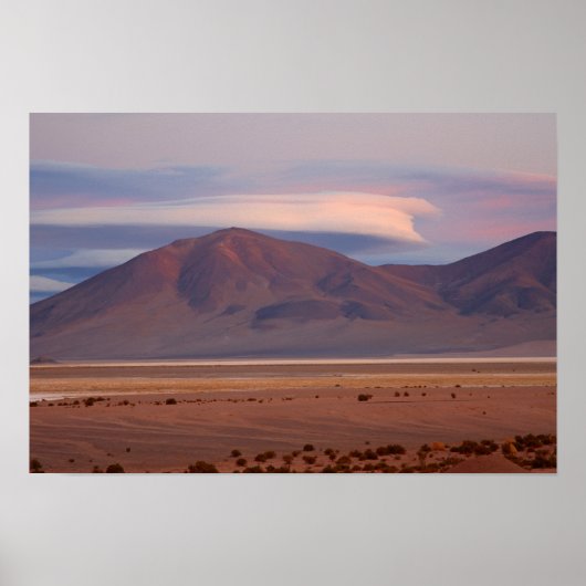 Salar del Huasco, Chili Poster (Voorkant)