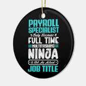 Salarisspecialist Functie Beroep Vaardigheden Keramisch Ornament (Links)