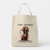 Salchicha Dachshund mejor amigo para siempre Tote Bag (Achterkant)