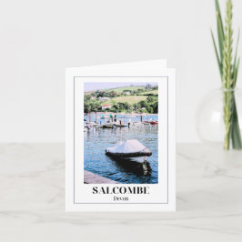 Salcombe, Devon Kaart