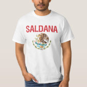 Saldana Achternaam T-shirt (Voorkant)