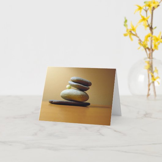 Saldo ©… de kunst van het zijn kaart (Gele Bloem)