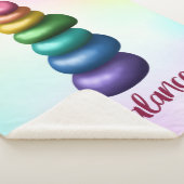 Saldo. Rainbow Rocks Sherpa Deken (3/4)