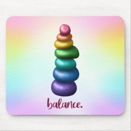 Saldo. Rainbow Stacking Rocks Muismat