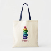 Saldo. Rainbow Stacking Rocks Tas