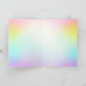 Saldo. Stapelraketten Wenskaart Bedankkaart (Binnen)