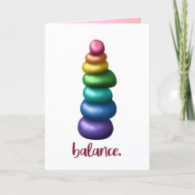 Saldo. Stapelraketten Wenskaart