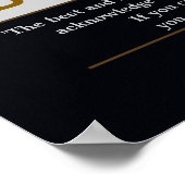 saldo yin yang quote poster (Hoek)