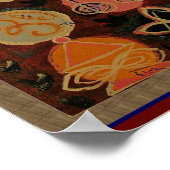 SALE Art Abstract Karuna Reiki Symbol Decorations Poster (Hoek)