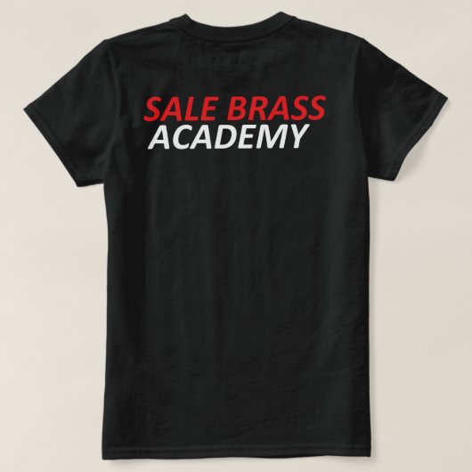 Sale Brass Academy Women's T-Shirt (Design achterkant)
