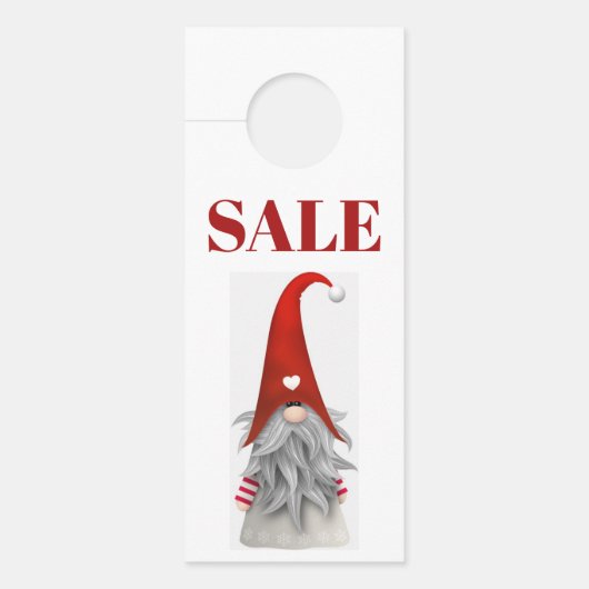 Sale Hanger Sign - Kerstmis (Voorkant)