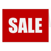 SALE KAART (Voorkant Horizontaal)